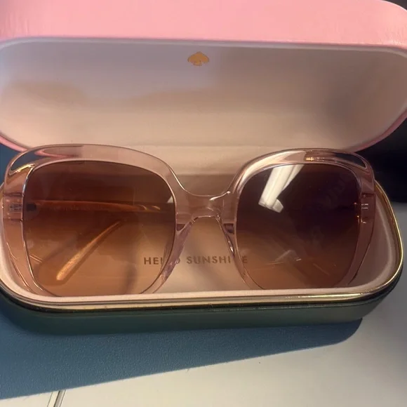 Kate Spade Blush Sunglasses - Picture 1 of 3